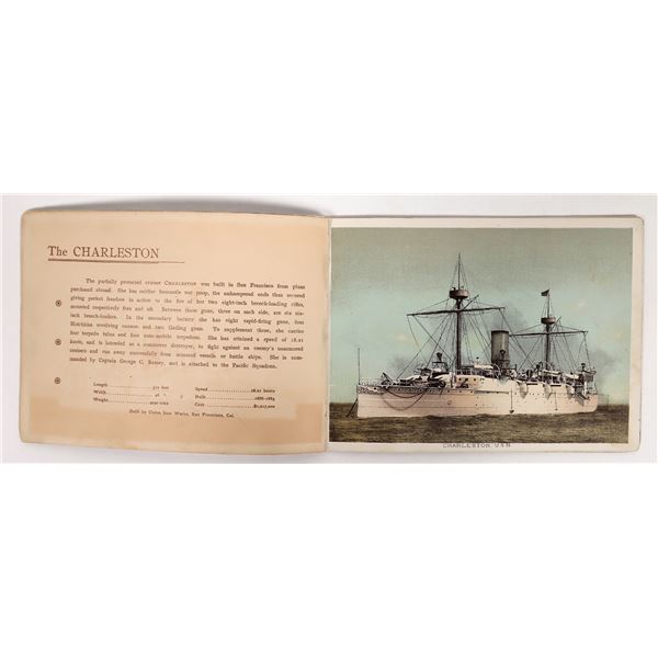 Spanish American War "White Squadron" Naval Booklet [193259]