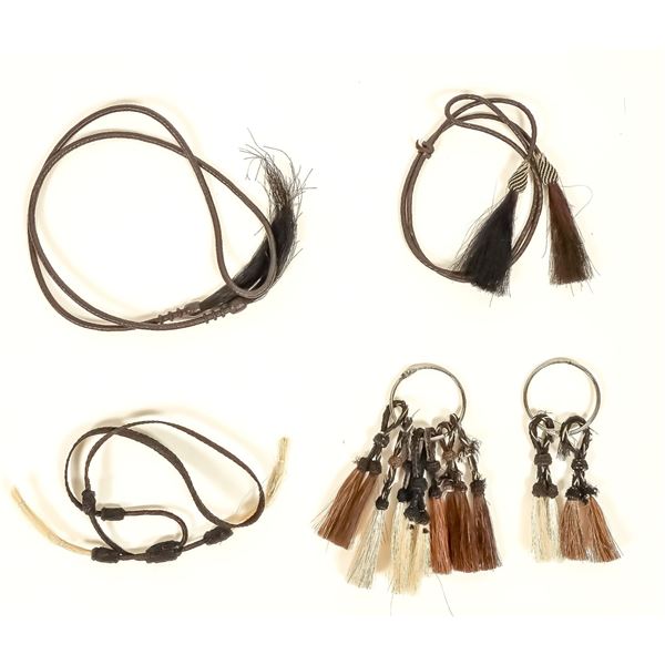 Horse Hair Hat Bands and Key Fobs (12)  [189874]