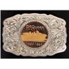 Image 1 : Sterling Silver Belt Buckle, DeQueen, Ark., 1997 [192860]