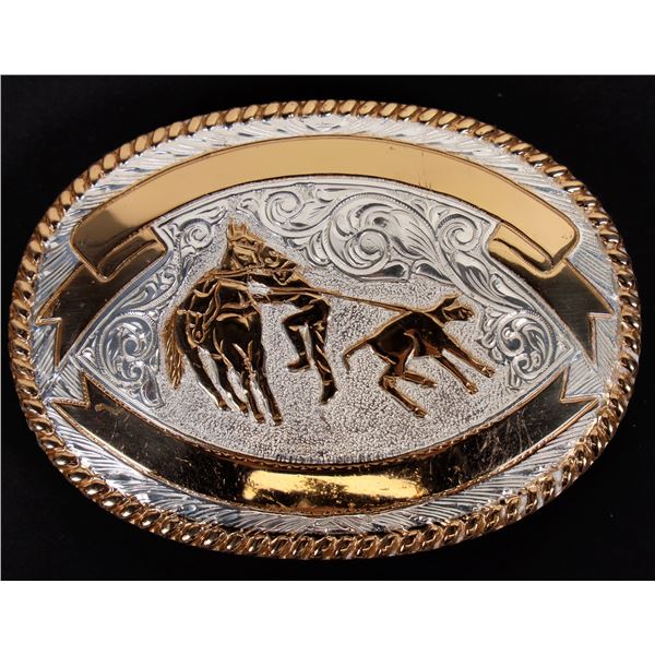 Rodeo Belt Buckle, Calf Roping [192866]