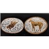 Image 1 : Silver and Gold Western Belt Buckles (2) [192861]