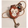Image 1 : Mother of Pearl Animal Featured Bolo and Ring [186517]