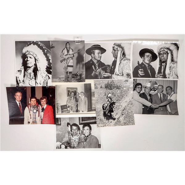 Iron Eyes Cody Photos, 9, 1 Signature [193241]
