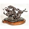 Image 1 : Bronze Sculpture: Tribal Enemies by Sid Burns (1916-1979) [188541]