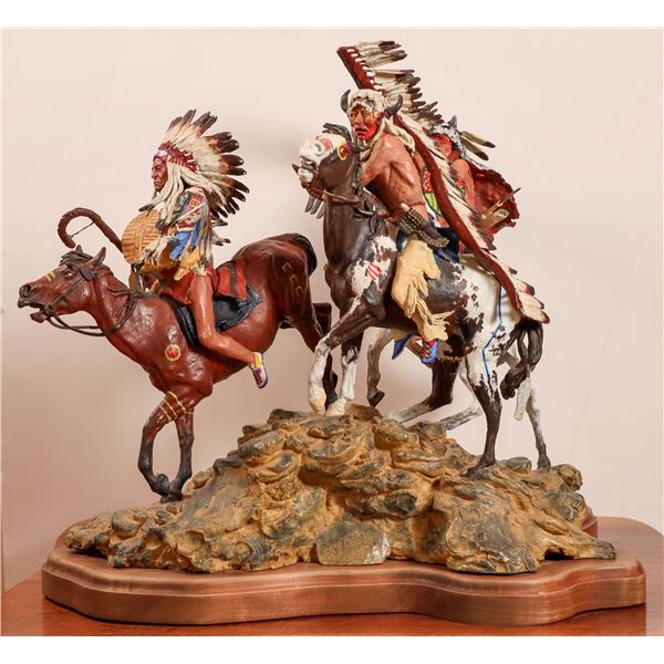 Lemon, David Polychromed Bronze: Cry on the Wind [184086]
