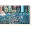 Image 2 : Manhattan Celebration Giclee On Canvas by Alexander Chen [189715]