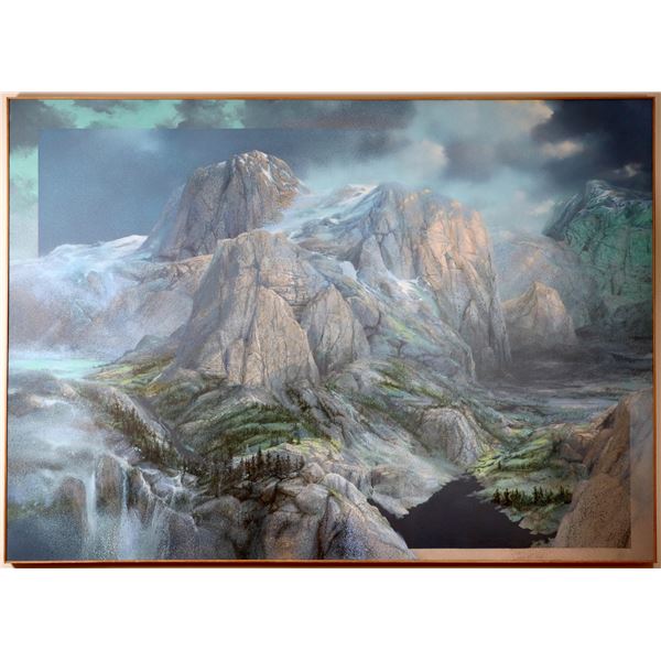 Woodburn, Stephen 1979 Painting: Jaman - Framed [184089]