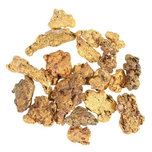 Chucker Gulch, El Paso Mountains Placer Gold, 6.2 Grams [193106]