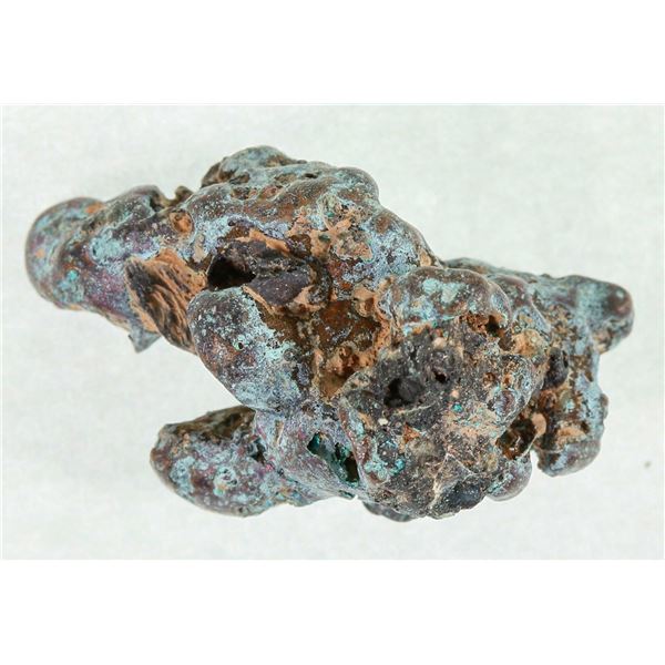 Goler Wash Native Gold and Copper Nugget, 8.0 grams [190769]