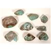 Image 1 : Turquoise Specimens  No. 8 Mine, Nevada - Light Aqua Color (10 pieces) [191958]