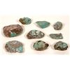 Image 2 : Turquoise Specimens  No. 8 Mine, Nevada - Light Aqua Color (10 pieces) [191958]