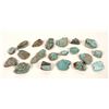 Image 1 : Turquoise Specimens  No. 8 Mine, Nevada - Blue-Green Var. (20 pieces) [191957]