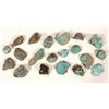 Image 2 : Turquoise Specimens  No. 8 Mine, Nevada - Blue-Green Var. (20 pieces) [191957]