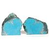Image 1 : Turquoise Slabs  No. 8 Mine, Nevada - Blue (2) [191953]