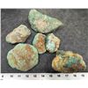Image 2 : Turquoise - No. 8 Mine Nevada, Specimens (6) [193068]