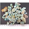 Image 1 : Turquoise - No. 8 Mine Nevada, Stream Cobbles [190628]