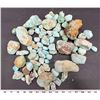 Image 2 : Turquoise - No. 8 Mine Nevada, Stream Cobbles [190628]