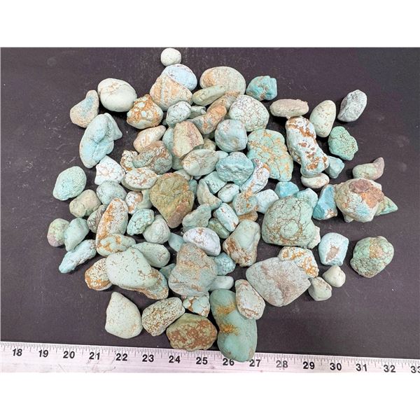 Turquoise - No. 8 Mine Nevada, Stream Cobbles [190626]