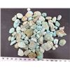 Image 1 : Turquoise - No. 8 Mine Nevada, Stream Cobbles [190626]