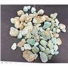 Image 1 : Turquoise - No. 8 Mine Nevada, Stream Cobbles  [190625]