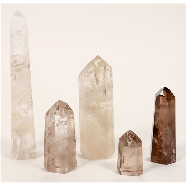 Gorgeous Crystal Quartz Towers (5) [191817]