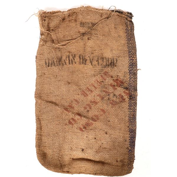 Darwin Dev. Corp., New Coso Mining Ore Bag, c1870s-80s [193391]