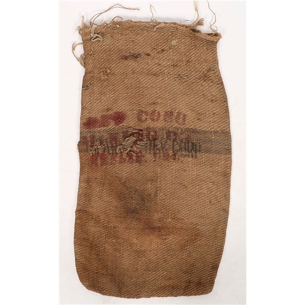 New Coso Mining Co. Ore Bag, c.1870s-1880s [193219]