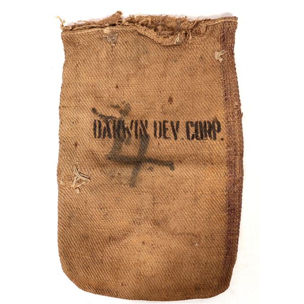 Darwin Dev. Corp. Historic Ore Bag, c1915 [193387]