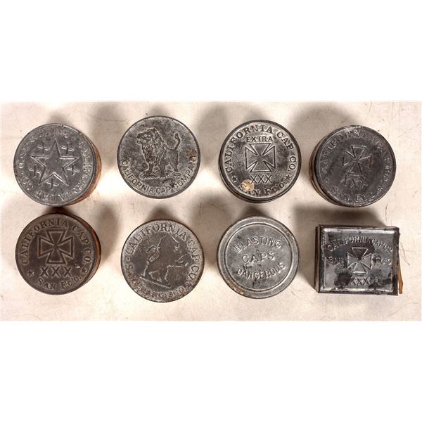 California Cap Tin Co. Collection (8) [193411]