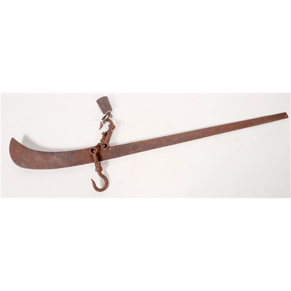 Balance/Scale Bar, 400#, 1844 Patent, Found in Gold Hill, NV [193312]
