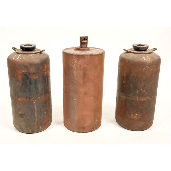 Mercury Flasks from Almaden Spain (3) [189881]