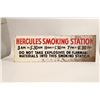 Image 1 : Hercules (blasting powder) smoking station sign [190446]