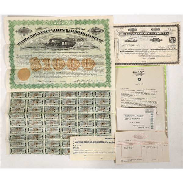 Colorado Mining Ephemera (8) [191783]