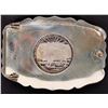 Image 2 : Sterling Silver Bureau of Mines Belt Buckle [192865]