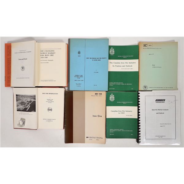 Iron Ore Book Collection (8) c1957-94 [191805]