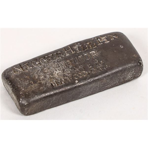 Molitor Tin Ingot, c 1884, Deadwood, D. T. [191676]