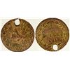 Image 1 : 1876/5 California Fractional Gold 50c BG-1059 [193042]