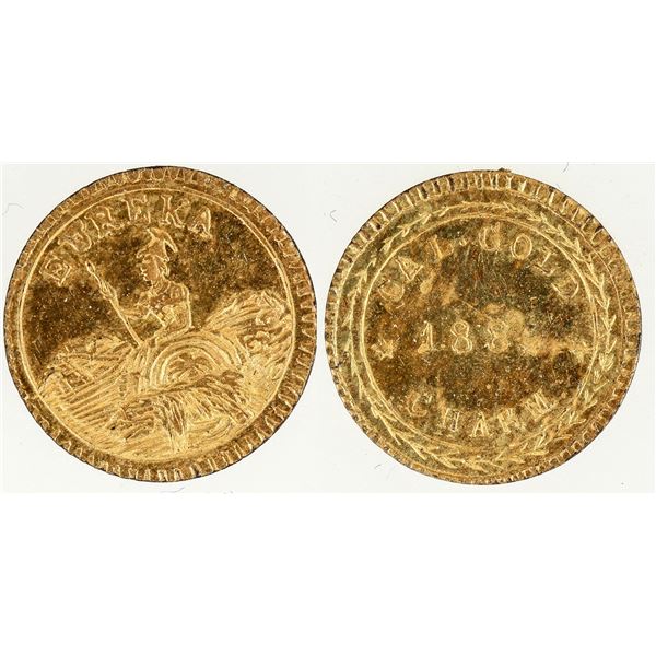 1884 Cal Gold Charm Kroll Hoard [193048]