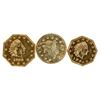 Image 1 : Three Gold Tokens  [193049]