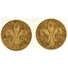Image 1 : Louisiana 1904 Exposition 1/2 Gold Coins (2) [192676]