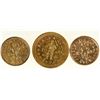Image 1 : Alaska Yukon Pacific Exposition Gold Pieces (3) [192673]