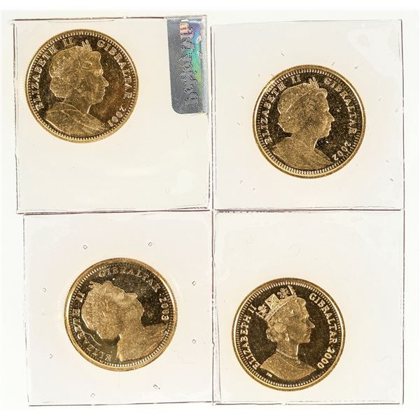 Gold Bullion: Gibraltar Cherubs (4) [193030]