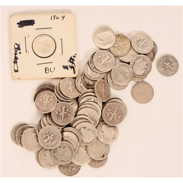 Silver Roosevelt Dimes [193160]