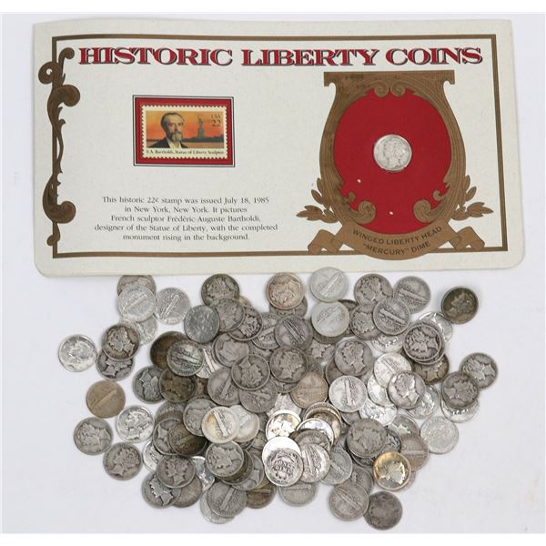 U. S. Silver Dimes (139) [192426]