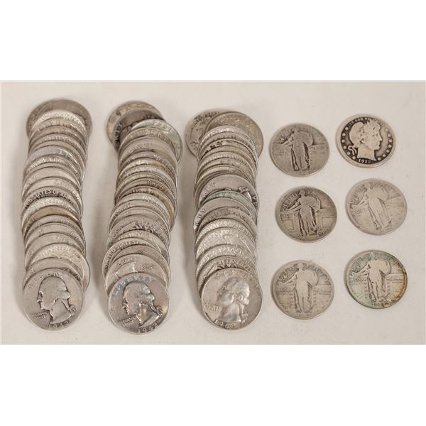 U. S. Silver Quarters (70) [193165]