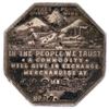 Image 1 : 1901 Imprint Type. J. M. Slusher. Jos. Lesher's Referendum Silver Dollar [191502]