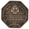 Image 2 : 1901 Imprint Type. J. M. Slusher. Jos. Lesher's Referendum Silver Dollar [191502]