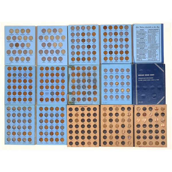 Coin Albums (8) with Coins [191014]