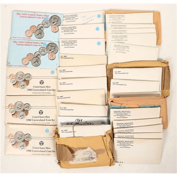 U.S. Mint Uncirculated Sets (34) [189605]