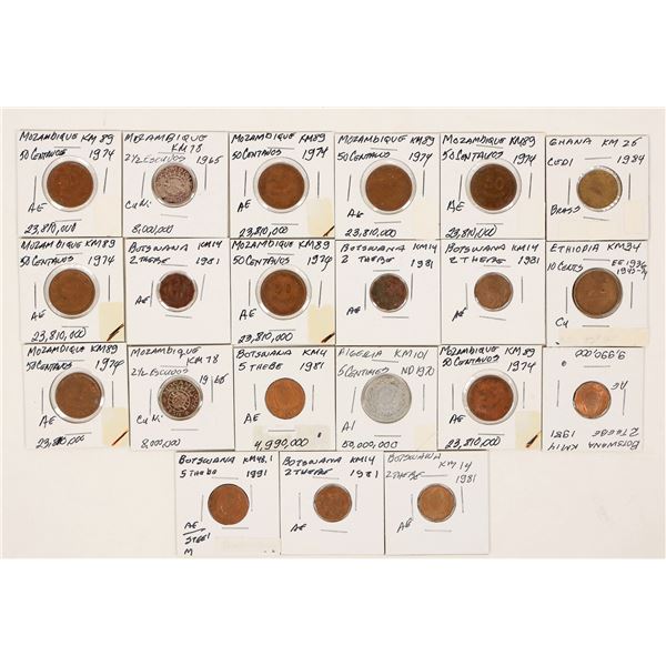 Coins of Africa (21) [191137]